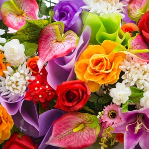 Show details for Bright Flowers